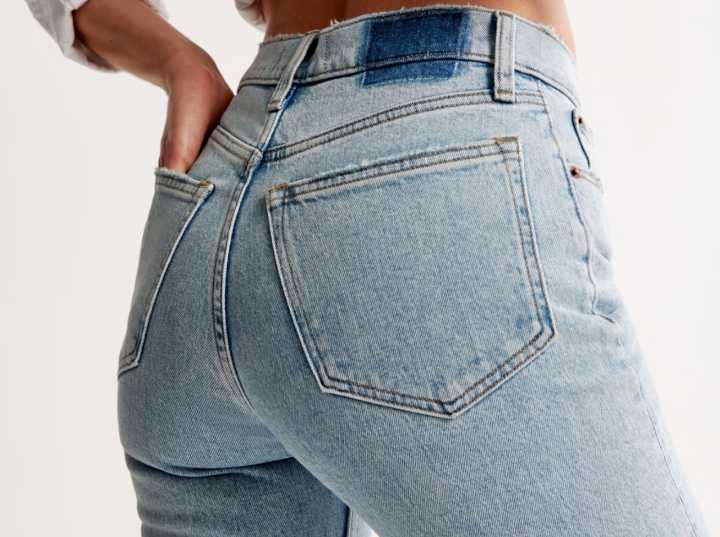 TikTok-famous Abercrombie jeans: High Rise 90s style slashed to $34