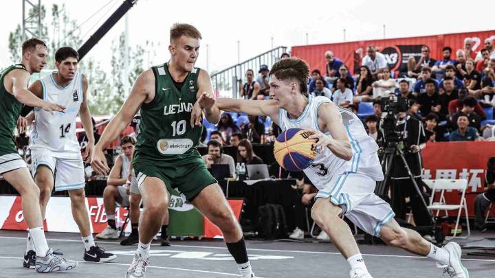 Argentina finalizó entre los ocho mejores del Mundial U23 de 3x3