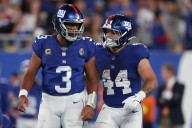 Giants vs. Chiefs: Russell Wilson flounders as fans chant 'We want Dart'