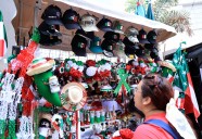 Calles con toque tricolor