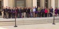 Judges and lawmakers celebrate official opening of Elkhart County courthouse