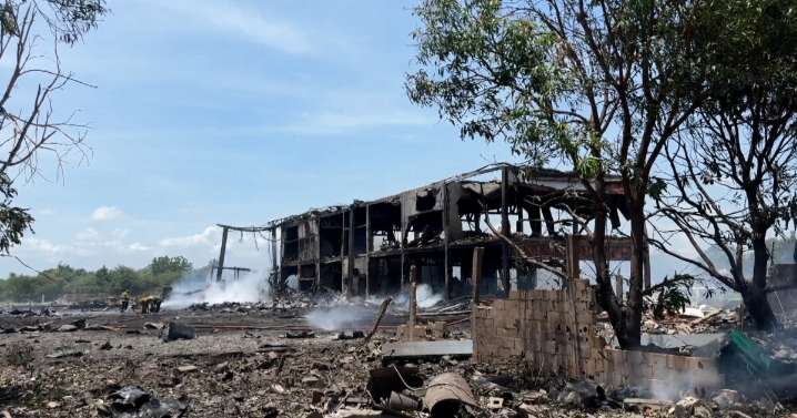 Una veintena de heridos tras la explosión en una fábrica de fuegos artificiales en Venezuela