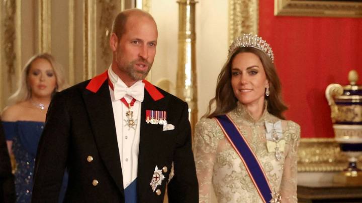 Prince William and Princess Kate lead glittering State Banquet