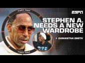 WHAT WAS STEPHEN A. WEARING? Samantha Smith gives her thoughts 😭 I First Take