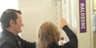 New Narcan dispenser installed at the Alachua County Jail