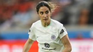 Racing Louisville's DeMelo collapses during match against the Reign