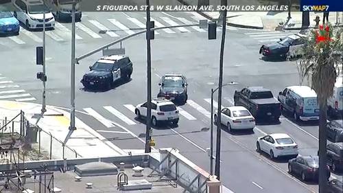 CHP searches for suspect after driver switches vehicles mid