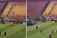 Hinchas de Unión Española protagonizan incidentes en el Santa Laura tras agónica caída ante Audax Italiano
