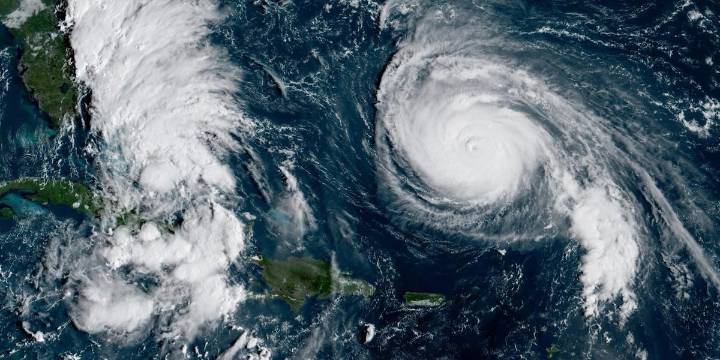 Hurricane Humberto and Tropical Storm Imelda threaten the Bahamas and Bermuda