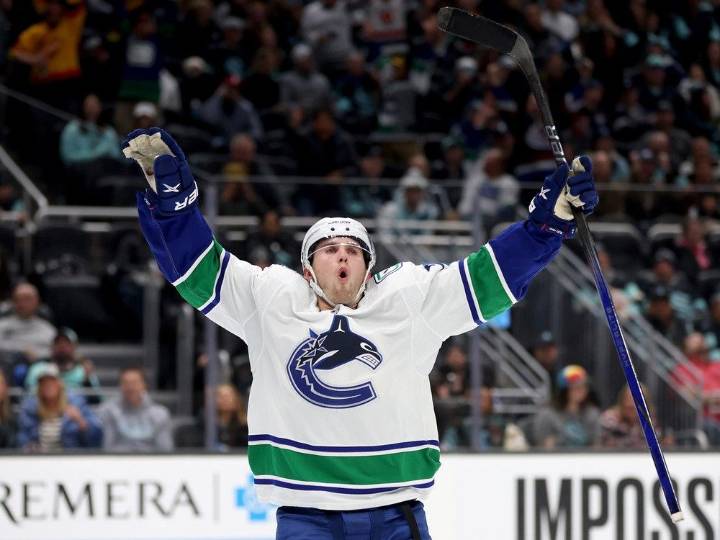 Canucks: How Nils Hoglander can take aim at a season of redemption