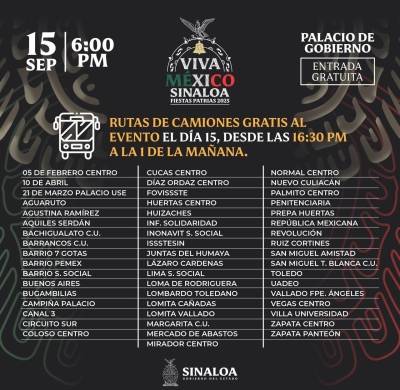 En Culiacán: Garantizan traslado en la …