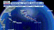 Tropical Storm Gabrielle has formed in the Atlantic Ocean, forecasters say