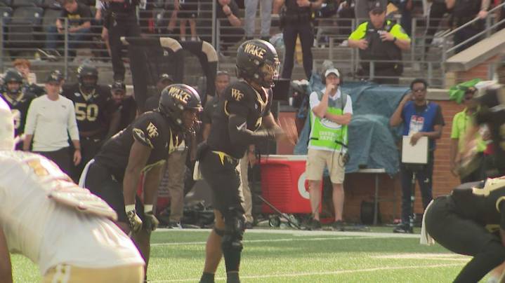 King's TD, stop on 2-point try help No. 16 Georgia Tech hold off Wake Forest 30