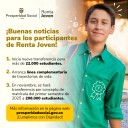 Renta Joven: inicia nueva entrega de transferencias y arranca línea complementaria de trayectorias de vida