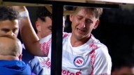 El sanjuanino Matías Giménez se lesionó jugando y rompió en llanto