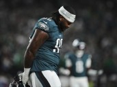 Eagles' Jalen Carter ejected from NFL season opener after spitting on Cowboys' Prescott