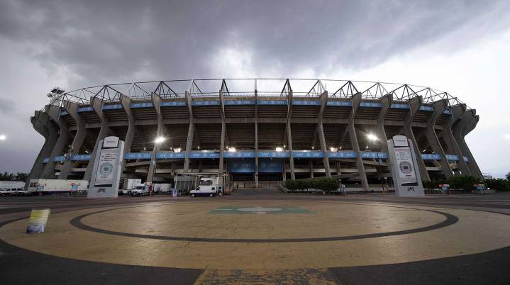 El Estadio Azteca arranca con la remodelación de su fachada rumbo al Mundial 2026