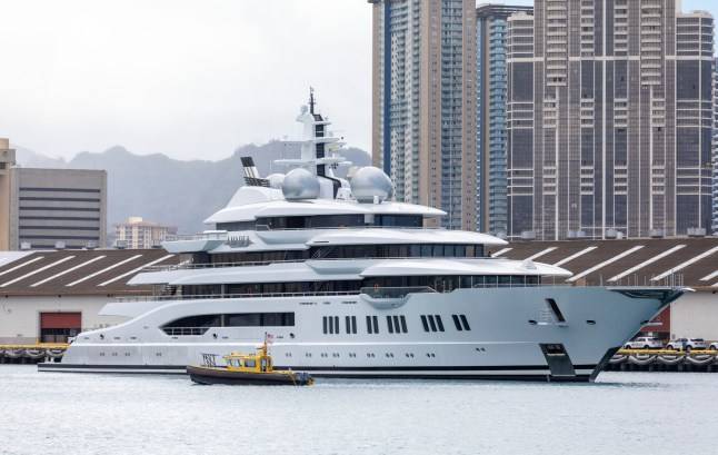 Russian oligarch’s £240,000,000 super yacht could be yours in cut price auction