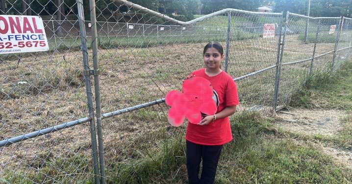 Durham kids project to beautify sinkholes removed days after installation :: WRAL.com