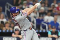Alonso and Holmes lead Mets past Marlins 5-0 to push NL wild-card race to final day of season