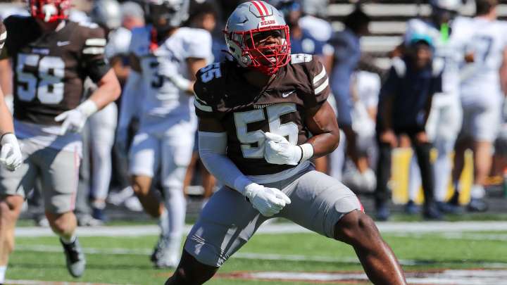 Brown University football defeats Georgetown 46