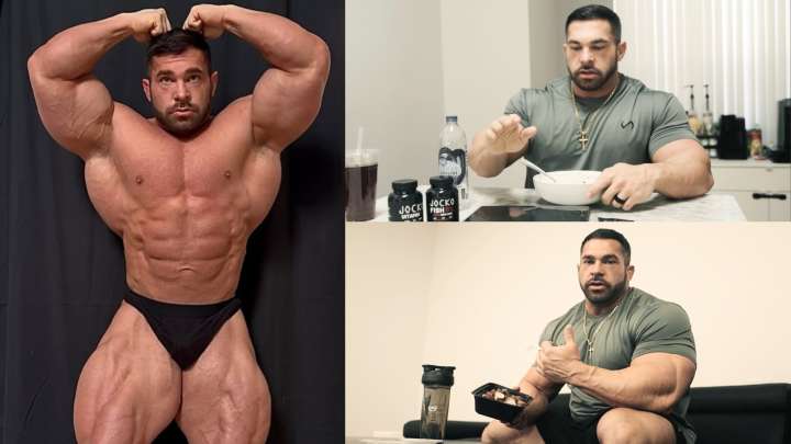 Derek Lunsford Shares 'High Carb' Full Day of Eating 3 Weeks from 2025 Mr. Olympia