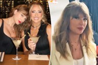 Taylor Swift wears her Super Bowl 'T' necklace at Brittany Mahomes' birthday party