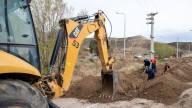 Avanzan las obras de agua y cloaca en barrio Saavedra