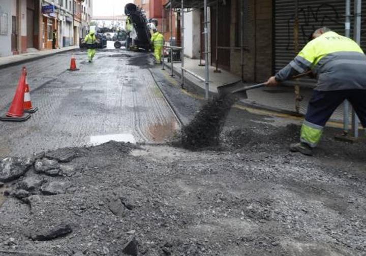 Obras en Alicante: estos serán los próximos cortes de calles para asfaltar