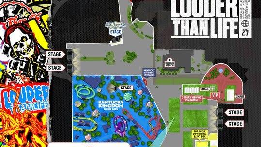 Heading to Louder Than Life? What to know about new festival grounds