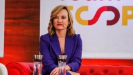 Pilar Alegría: "La Vuelta habría sido normal si no hubiera participado el equipo de un país genocida"