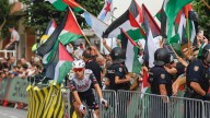 El manifestante detenido por la caída de un ciclista en La Vuelta dice que no fue el culpable