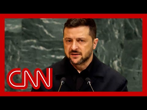 Zelensky addresses UN General Assembly, asks for support against Russia