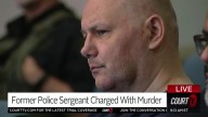 Former Police Sergeant Charged With Wife’s Murder Attends Bond Hearing