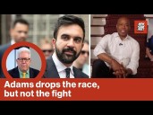 Adams Exits Race Head Held High and Primed to Call Out ‘Insidious’ Extremist Mamdani