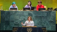 ONU: protocolo corta intervención a Boluarte durante conferencia sobre derechos de la mujer