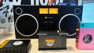 I just went hands-on with this retro boom box that's also an amp, cassette player and karaoke machine — and it's one of my favorite gadgets of the year