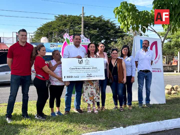 Villa de Álvarez y Embotelladora de Colima inauguran etapa de camellones filtrantes