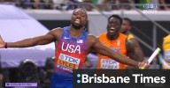 Lyles storms home as Aussies fail to finish