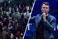 Tense scuffle breaks out at Charlie Kirk vigil in Idaho (Video)