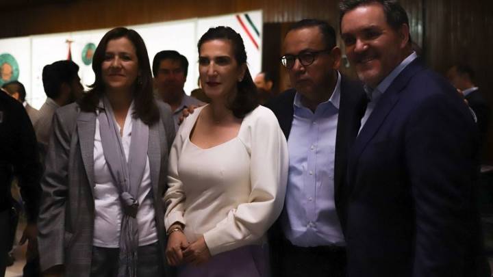 Margarita Zavala, Kenia López Rabadán, Germán Martínez y Federico Döring, las propuestas del PAN para presidir la Cámara de Diputados