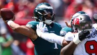 NFL Week 4 picks, odds, score predictions: Browns shock Lions in huge upset, unbeaten Eagles finally lose
