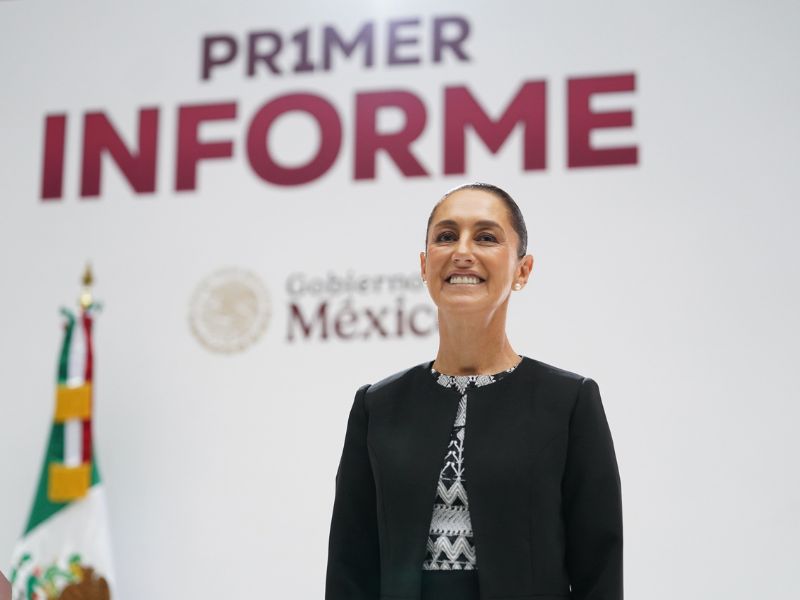 Puntos claves del primer informe de gobierno de Claudia Sheinbaum