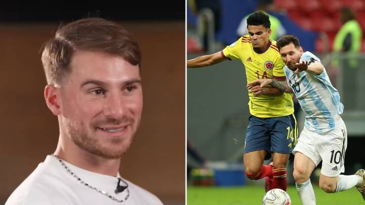 Alexis Mac Allister comparó a Luis Díaz con Lionel Messi: reveló en qué se parecen