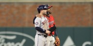 Ozzie Albies, Jose Altuve compare height
