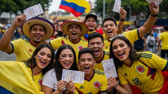 Colombia clasifica al Mundial 2026 con cómoda victoria ante Bolivia