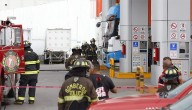 Equipos de emergencia atendieron fuga de gas en estación “ITER” en Toluca