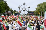 Thousands protest in Brussels against Iranian government