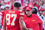 Chiefs' Travis Kelce says heated exchange with Andy Reid vs. Giants is no big deal: 'I love that guy'