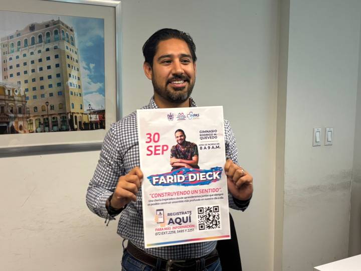 Ridiculizan en redes próxima conferencia de Farid Dieck en Chihuahua